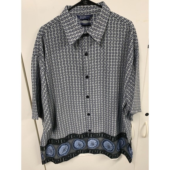 Original Fox Collection Designed By N.Y.D.K. Mens‎ 2XL Button Down Shirt - Picture 1 of 9